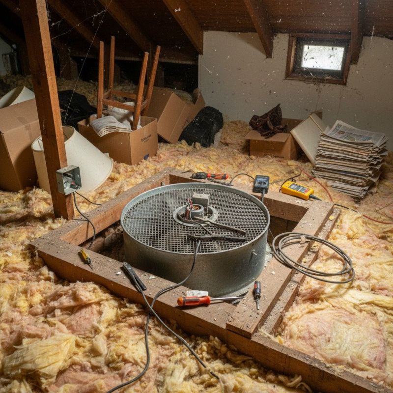 Attic Fan Servicing in Alpharetta, GA