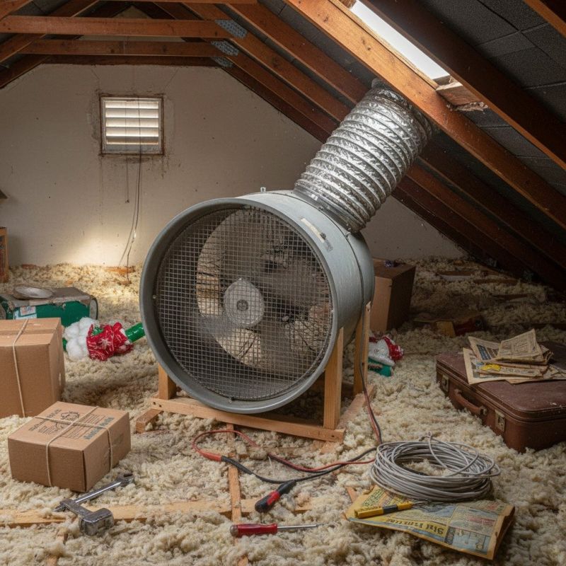 Attic Fan Servicing in Alpharetta, GA