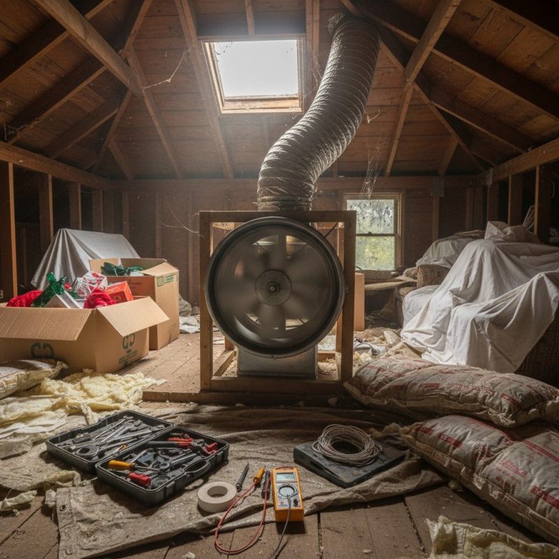 Attic Fan Servicing in Alpharetta, GA