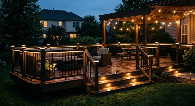 Backyard Lighting Service in Kansas City, KS