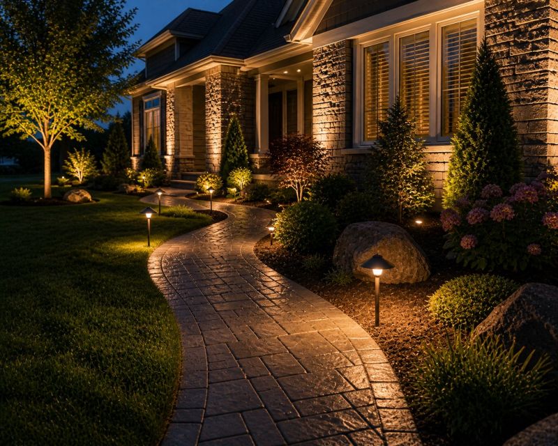 Backyard Lighting Service in Olathe, KS