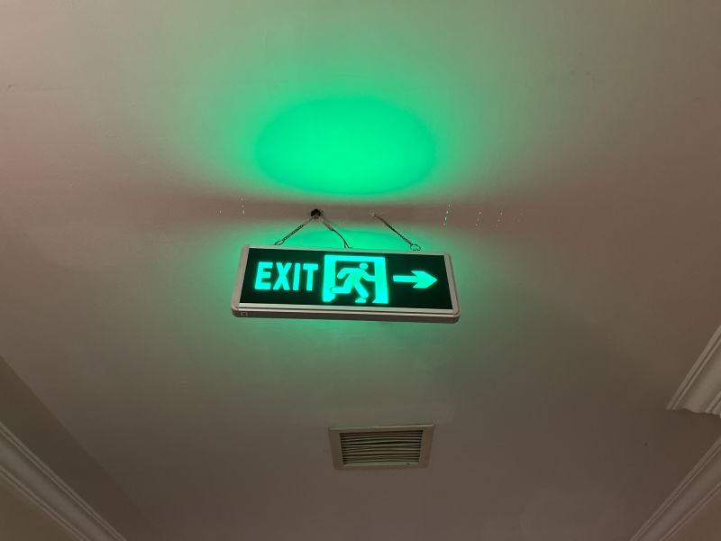 Fire Exit Sign Installation in Alpharetta, GA