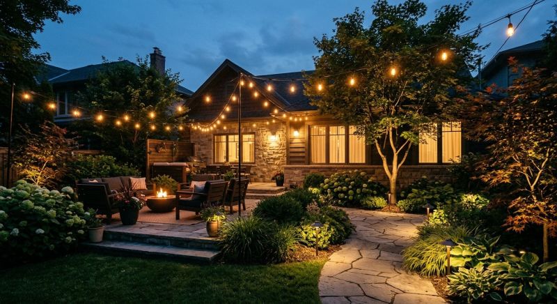 Patio Lights Installation in Alpharetta, GA